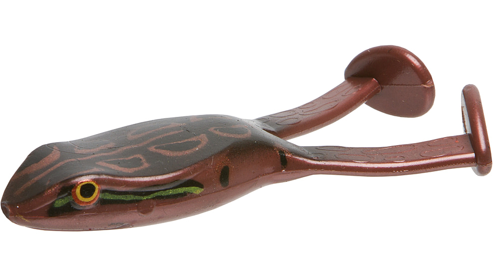 Zoom Floating Frog Topwater, 3, 4in, Natural Brown, 135413