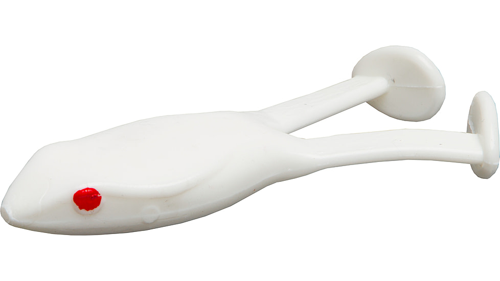 Zoom Floating Frog Topwater, 3, 4in, White, 135040