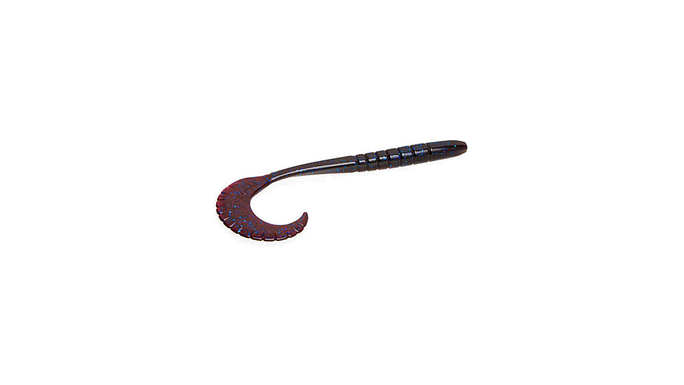 Zoom G-Tail Worm, 6in, Blue Fleck, 086292X