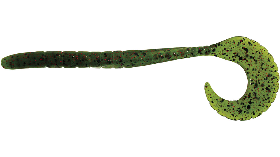 Zoom G-Tail Worm, 6in, Watermelon Red, 086054X