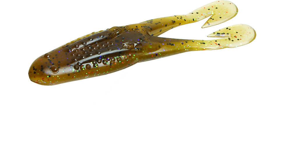 Zoom Horny Toad Soft Bait, 5, 1/4in, Sungill, 083362-SP