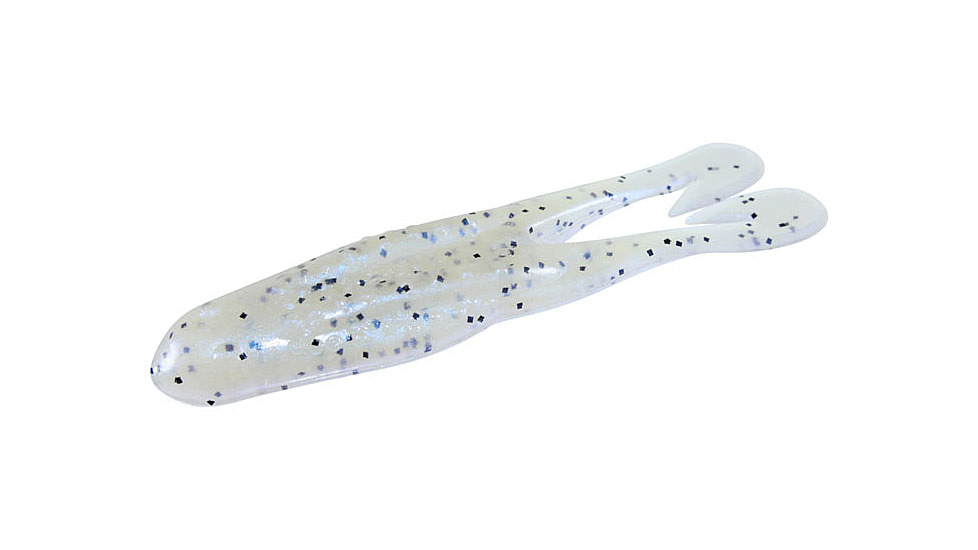 Zoom Horny Topwater Toad, 5 Pack, 4.25in, Glimmer Blue, 083043X