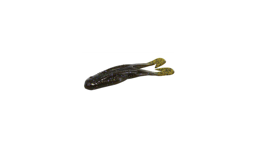 Zoom Horny Topwater Toad, 5 Pack, 4.25in, Green Pumpkin Candy, 083272X