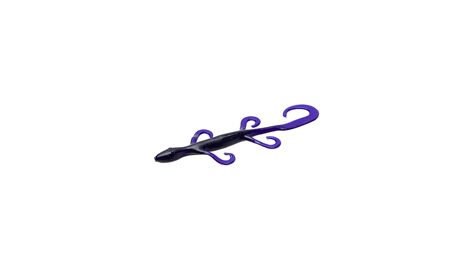 Zoom Lizard, 9 Pack, 6in, Black Grape, 002161X