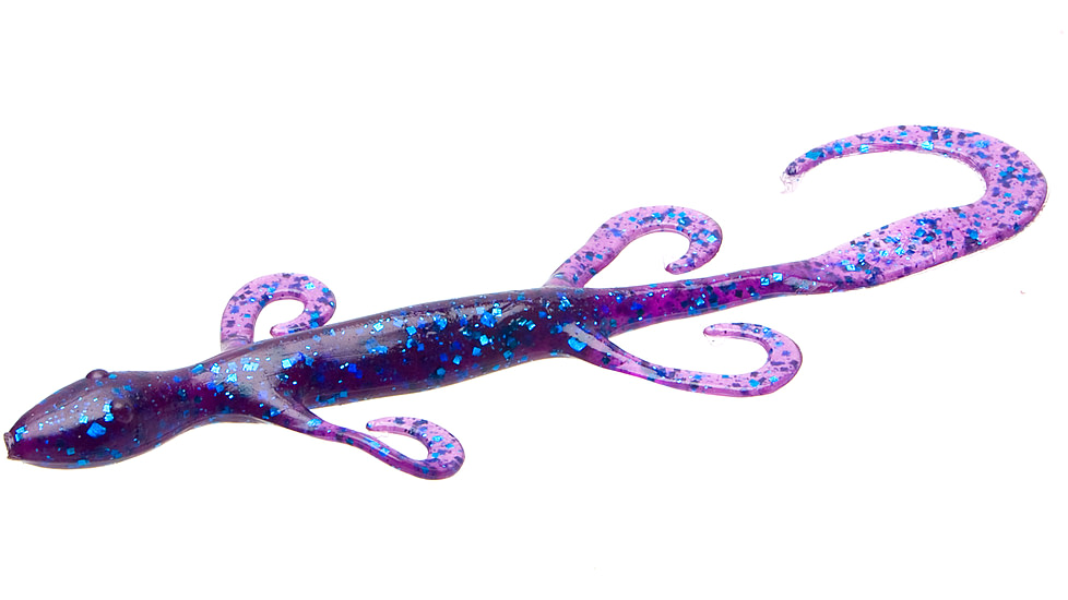Zoom Lizard, 9 Pack, 6in, Electric Blue, 002003X