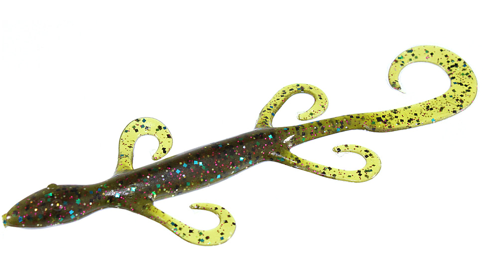 Zoom Lizard, 9 Pack, 6in, Tilapia Magic, 002411X