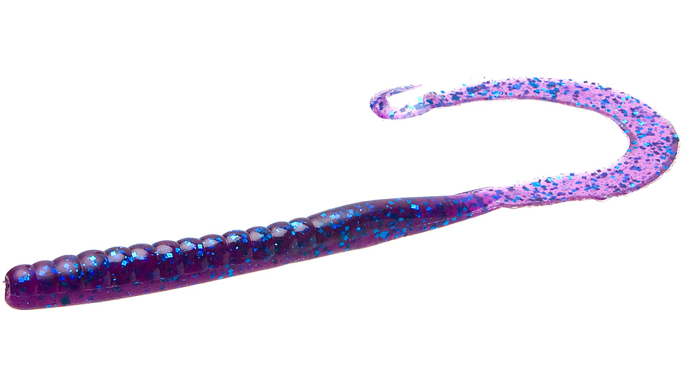 Zoom Mag II Large Worm, 20 Pack, 9in, Electric Blue, 009003X