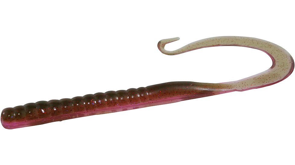 Zoom Mag II Large Worm, 20 Pack, 9in, Raspberry Shad, 009365X