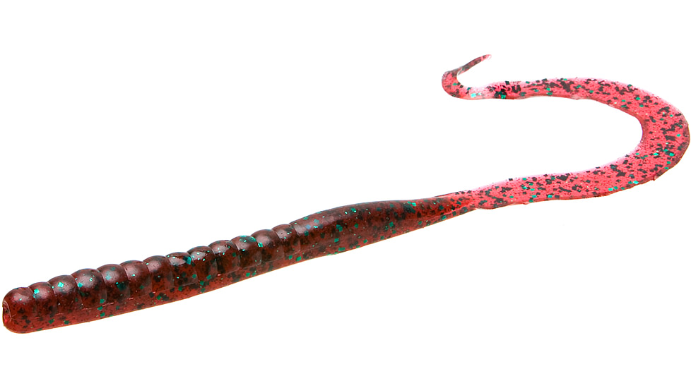 Zoom Mag II Large Worm, 20 Pack, 9in, Red Bug, 9021
