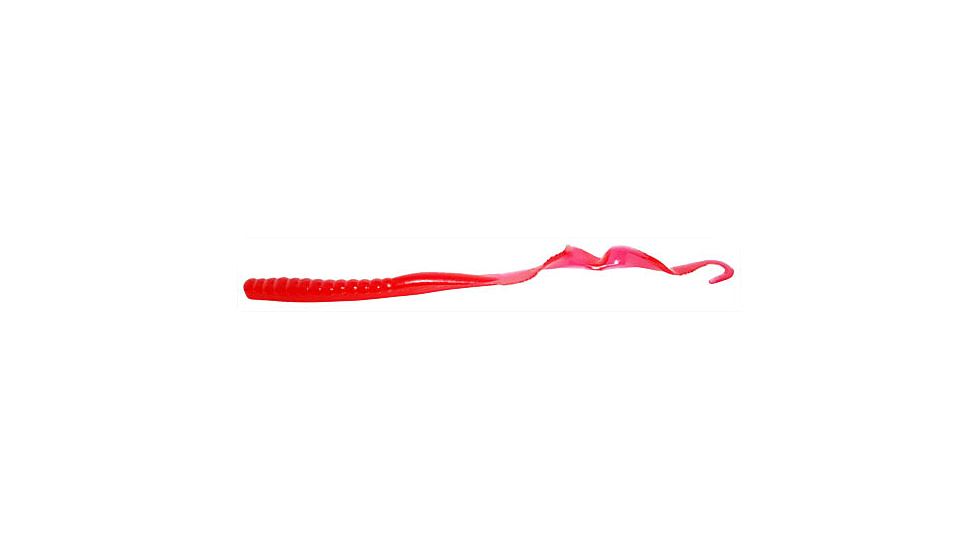Zoom Mag II Large Worm, 20 Pack, 9in, Strawberry, 009090X