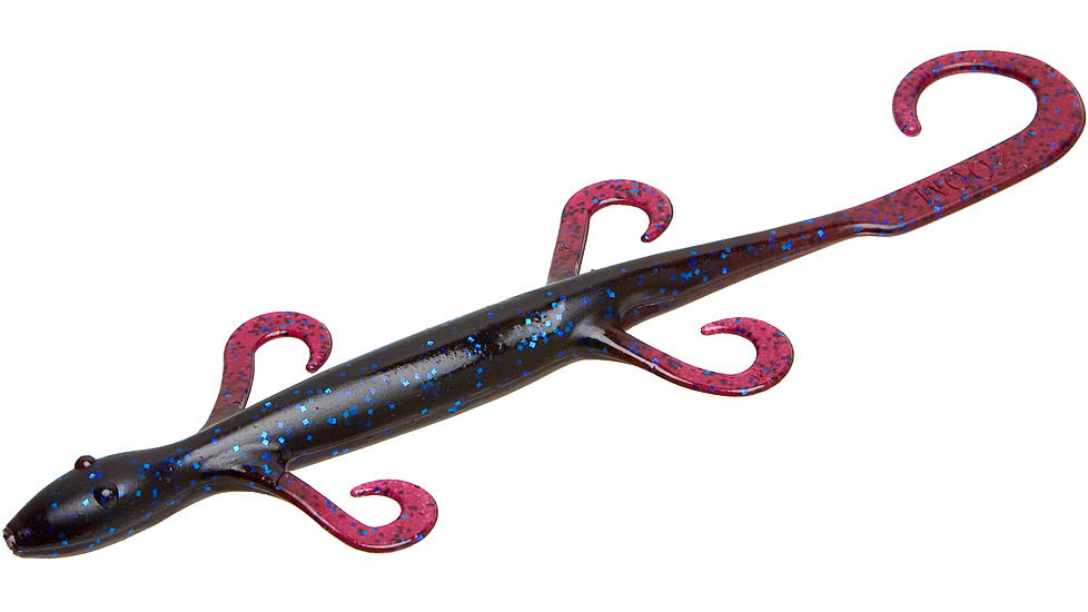Zoom Mag Lizard, 9 Pack, 8in, Blue Fleck, 033292X