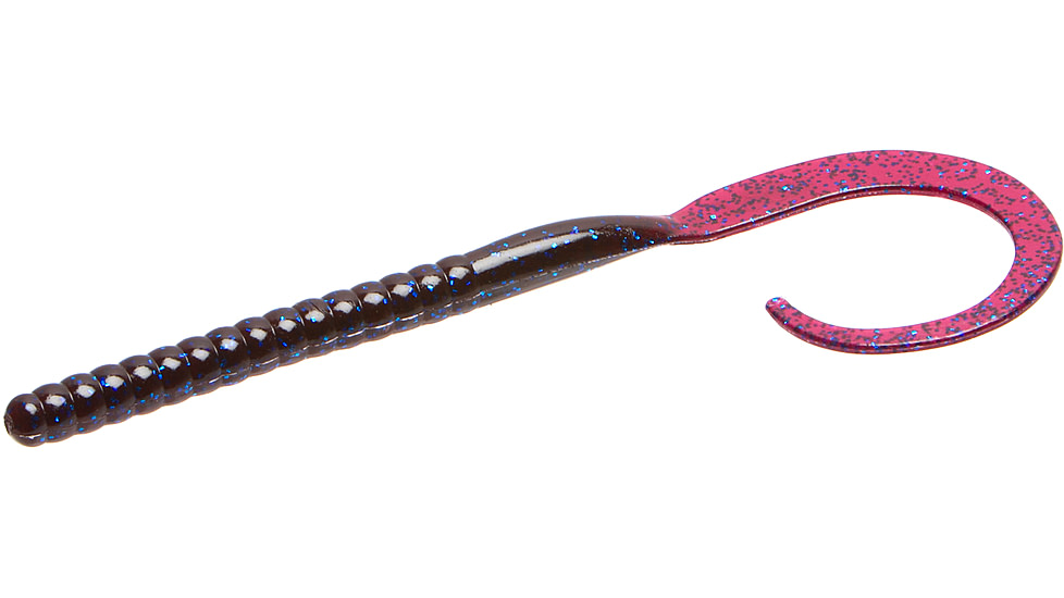 Zoom Mag Ol Monster Magnum Worm, 5 Pack, 12in, Blue Fleck, 118292X