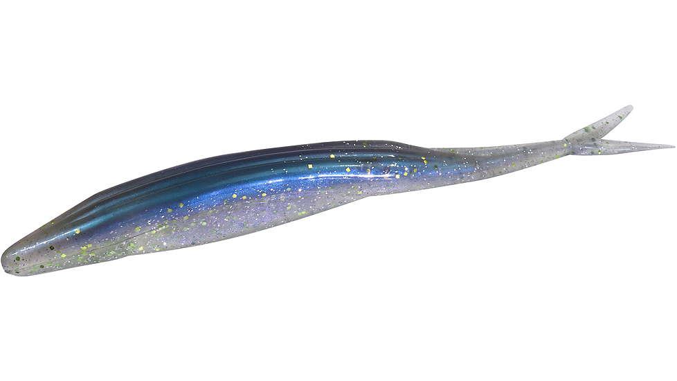 Zoom Mag Super Fluke Baitfish Imitator, 5 Pack, 7in, Sexy Shad, 112354X
