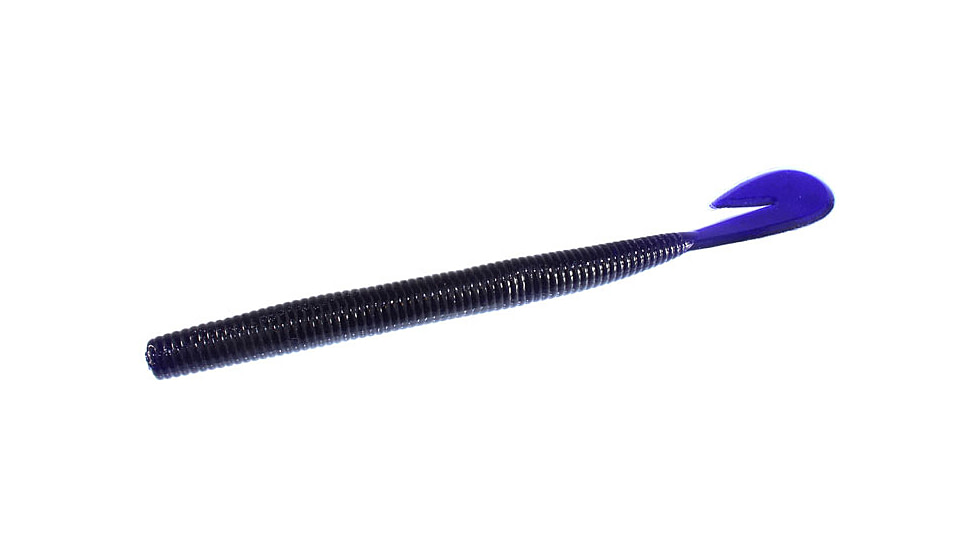 Zoom Mag U-V Speed Worm, 8 Pack, 7in, Black Grape, 113161X