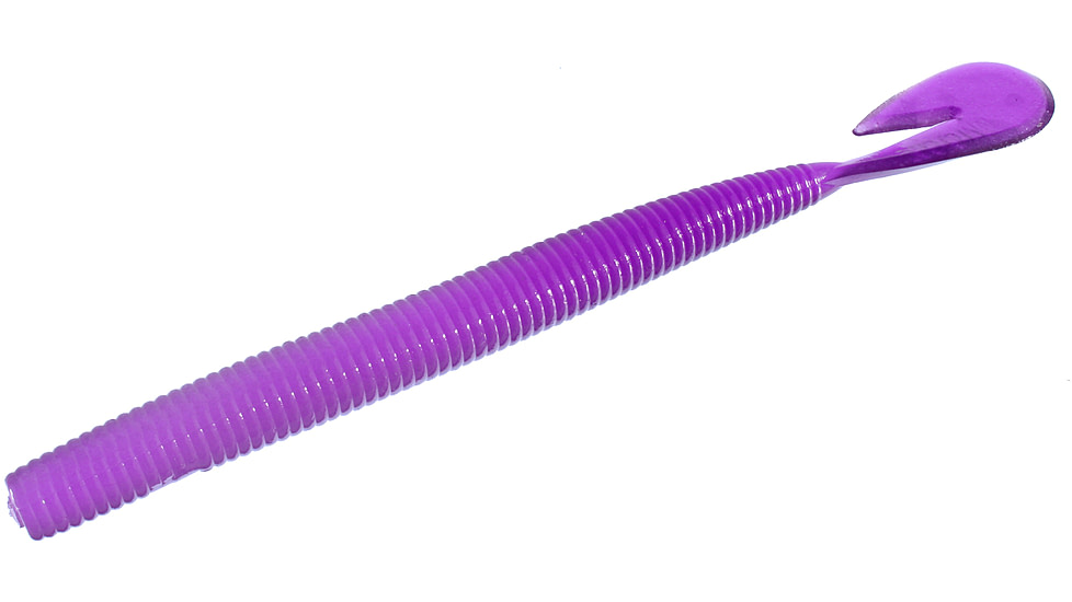 Zoom Mag U-V Speed Worm, 8 Pack, 7in, Old Purple, 113065X