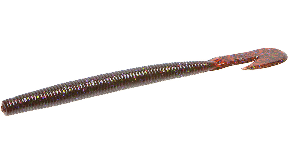 Zoom Mag U-V Speed Worm, 8 Pack, 7in, Scuppernong Candy, 113326X