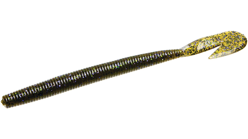 Zoom Mag U-V Speed Worm, 8 Pack, 7in, Watermelon Candy, 113120