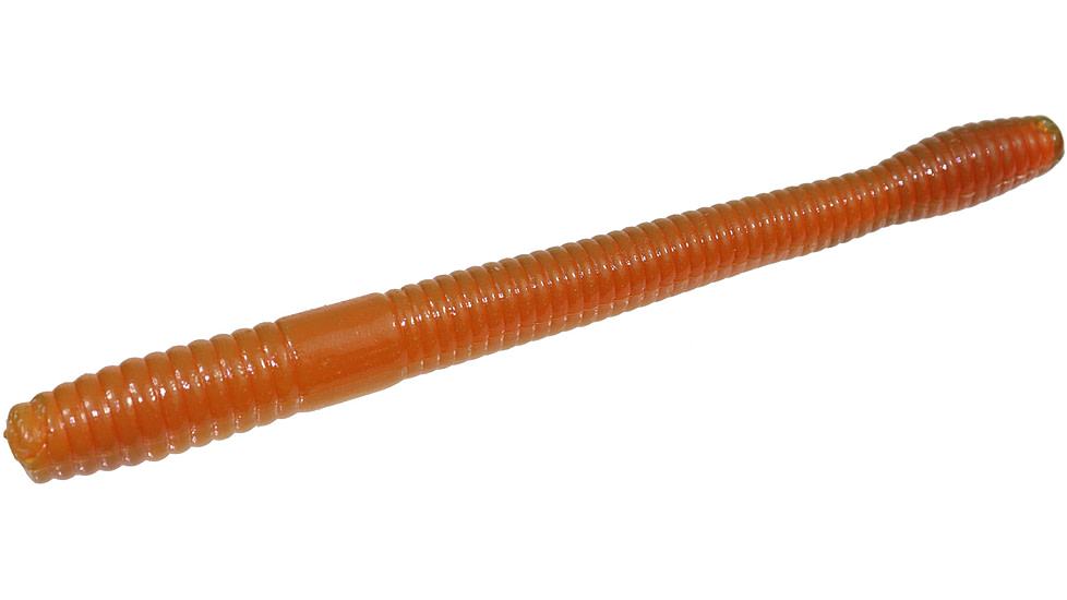 Zoom Magnum Finesse Worm, 10 Pack, 5in, Motoroil, 114116X
