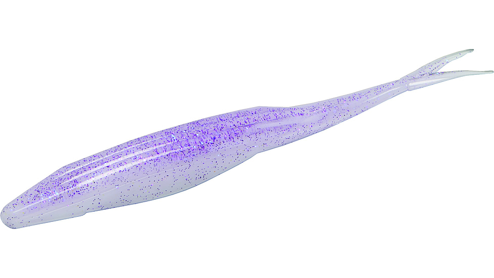 Zoom Magnum Super Fluke Fluke, 5, 7in, Lavender Shad, 112364-SP