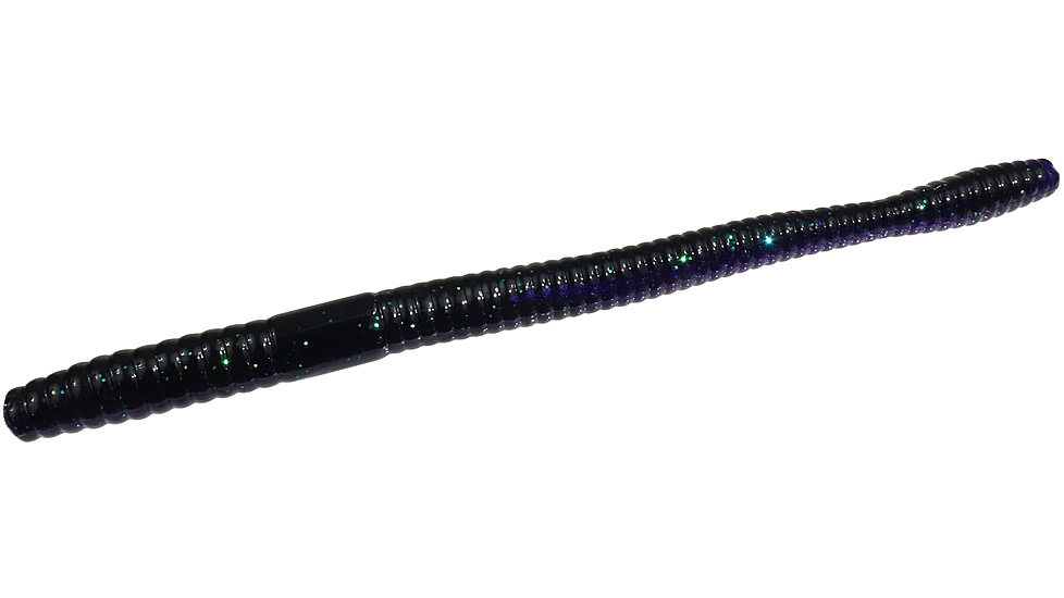 Zoom Magnum Trick Worm, 8 Pack, 7in, Gooseberry, 115340X