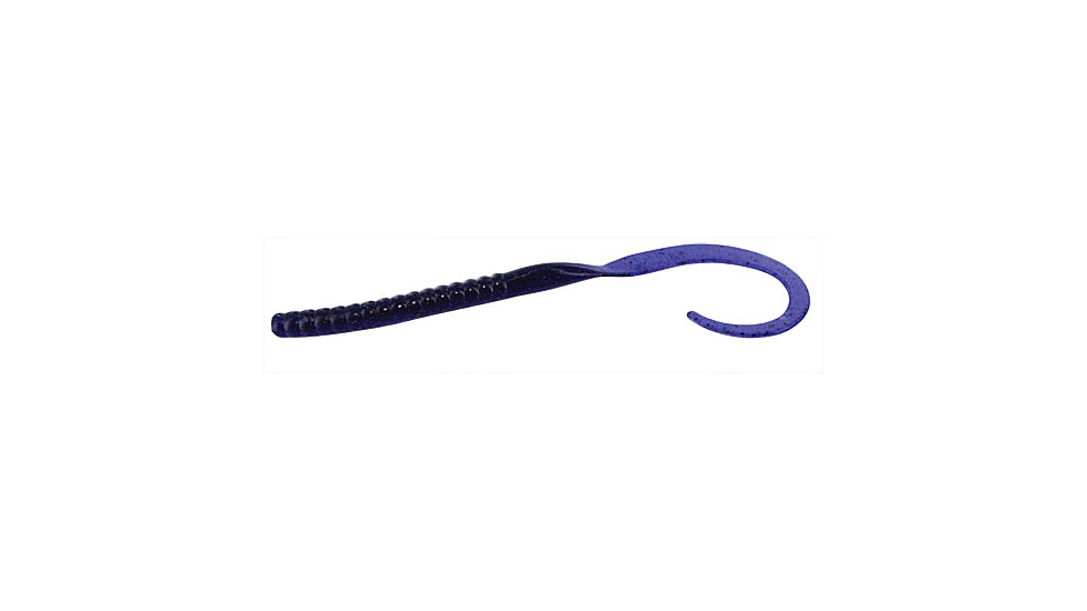 Zoom Ole Monster Magnum Worm, 9 Pack, 10.5in, Junebug Pepper Red, 026337X