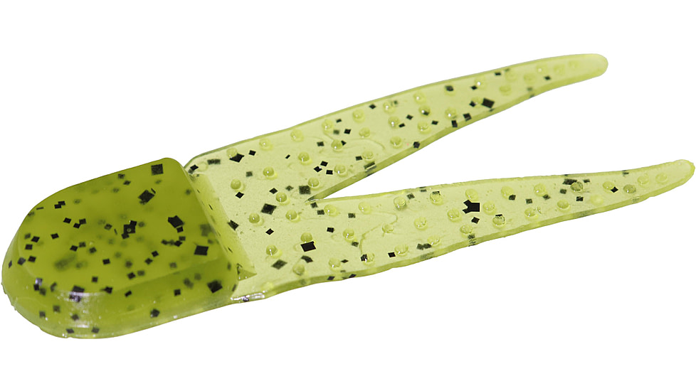 Zoom Pro Chunk Jig Trailer, 20 Pack, 3 1/2in, Watermelon Seed, 048019X