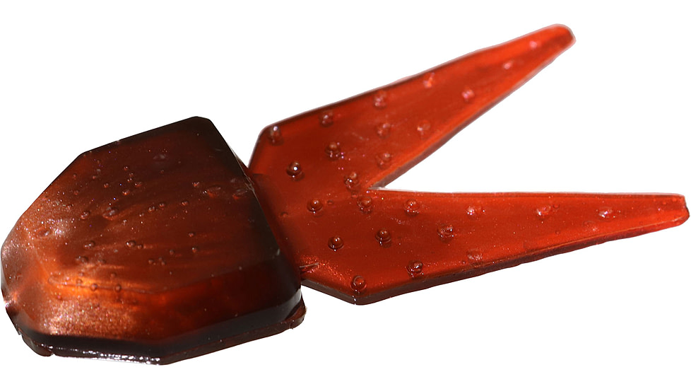 Zoom Small Chunk Jig Trailer, 5 Pack, 2.5in, Crawdad, 027092X