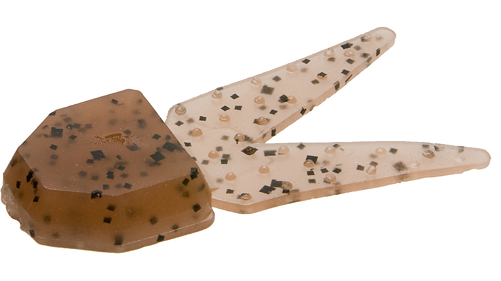 Zoom Small Chunk Jig Trailer, 5 Pack, 2.5in, Pumpkin, 027013X