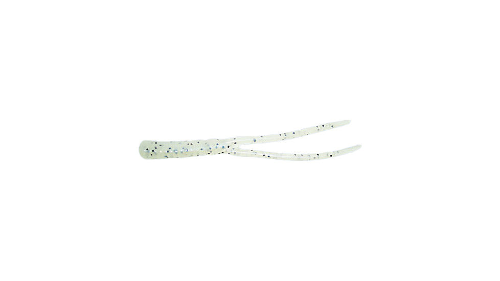 Zoom Split Tail Trailer Spinner Bait, 20 Pack, 4in, Glimmer Blue, 008043X