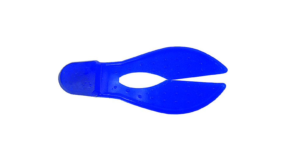 Zoom Super Chunk Jig Trailer, 3 1/2in, Flippin Blue, 5 Pack, 37066