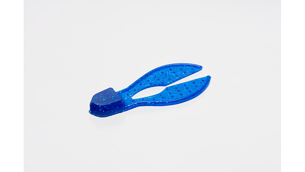 Zoom Super Chunk Jig Trailer, 3 1/2in, Sapphire Blue, 5 Pack, 37110