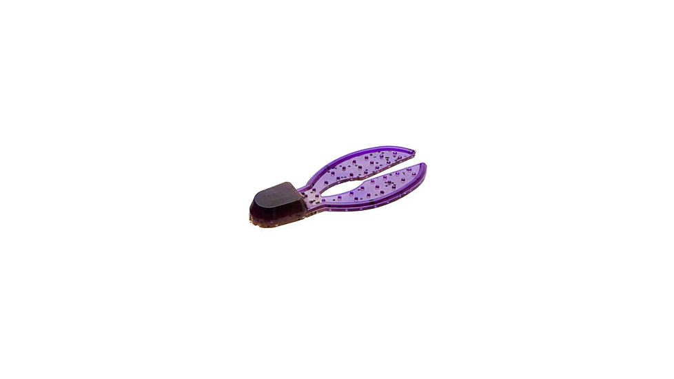Zoom Super Chunk Jr Jig Trailer, 6 Pack, 2in, PB &amp; J, 041225X