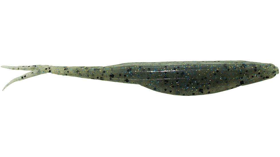 Zoom Super Fluke Baitfish Imitator, 10 Pack, 5.25in, Bluegill, 023067X