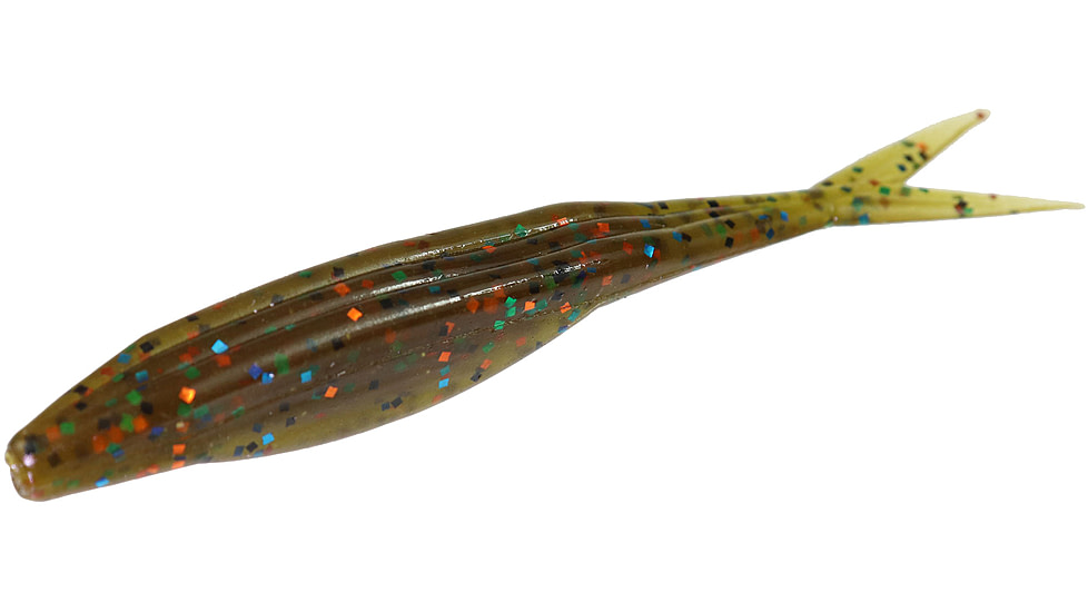 Zoom Super Fluke Jr Baitfish Imitator, 10 Pack, 4in, Bull Bream, 056435X