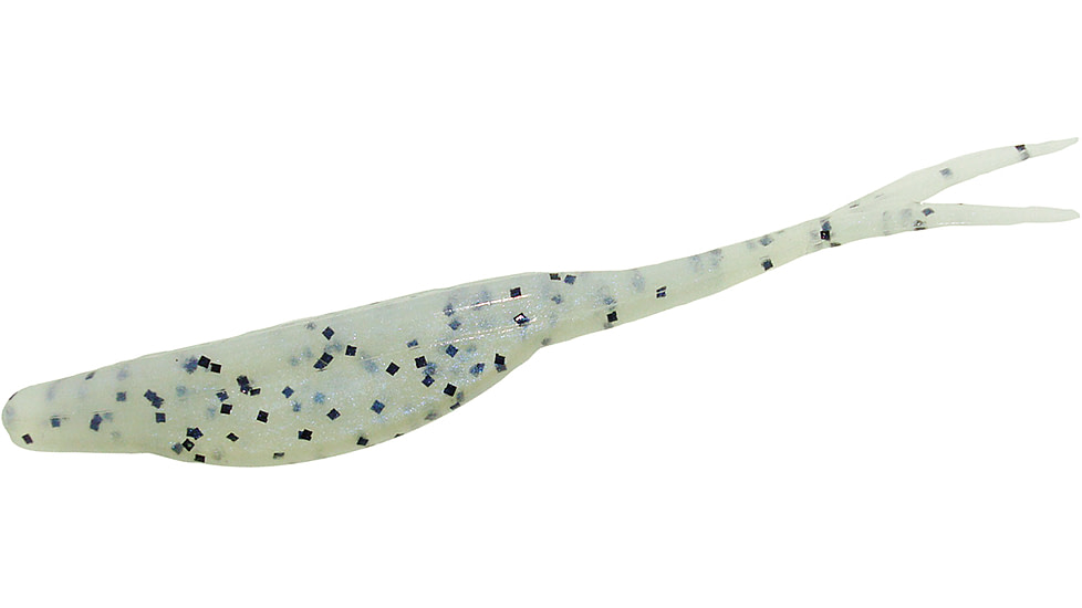 Zoom Super Fluke Jr Baitfish Imitator, 10 Pack, 4in, Glimmer Blue, 056043X