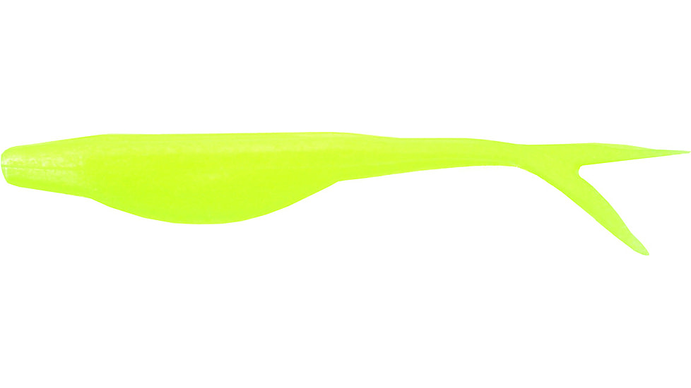 Zoom  Super Fluke Jr Fluke, 10, 4in, Chartreuse Pearl, 056046-SP