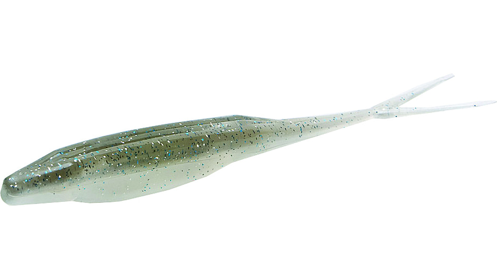 Zoom Super Fluke Fluke, 10, 5.25in, Smokin Shad, 23109