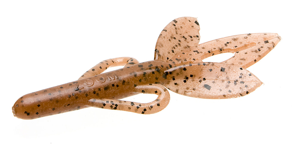 Zoom Super Hog Creature Bait, 10 Pack, 4in, Pumpkin, 085013X