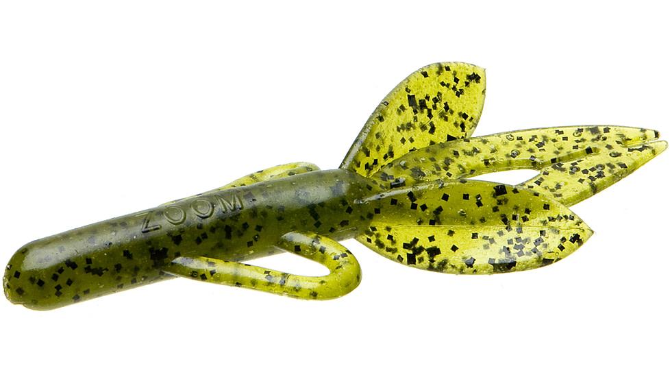 Zoom Super Hog Creature Bait, 10 Pack, 4in, Watermelon Seed, 85019