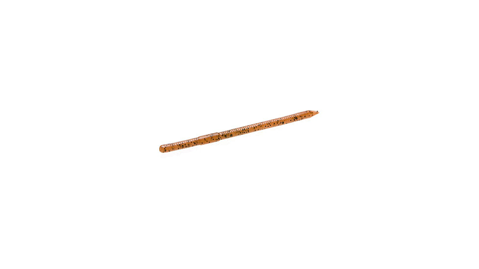 Zoom Swamp Crawler Finesse Worm, 5 Pack, 5.5in, Pumpkin 2, 016013X