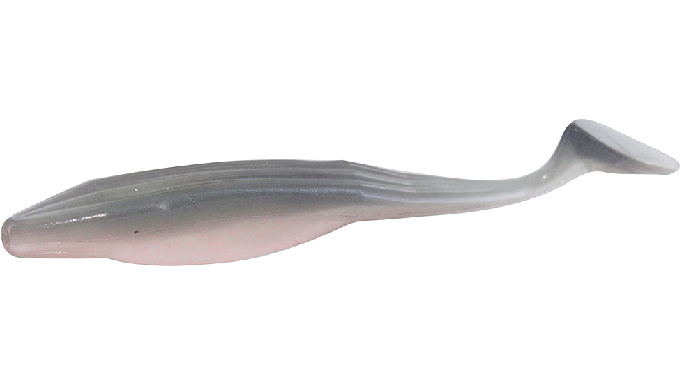 Zoom Swimmin Super Fluke Jr Baitfish Imitator, 10 Pack, 4in, Pro Blue Red Pearl, 117355X