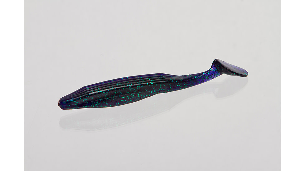 Zoom Swimmin Super Fluke, Junebug, 5in, 5 Per Pack, 116005-SP