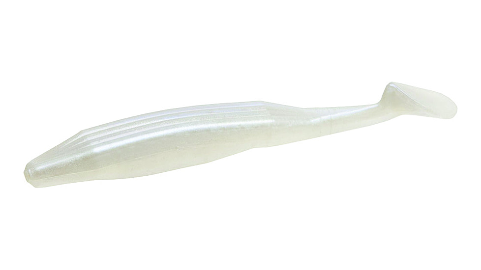 Zoom Swimmin'Super Fluke Jr Swimbaits, 10, 4in, Albino, 117091