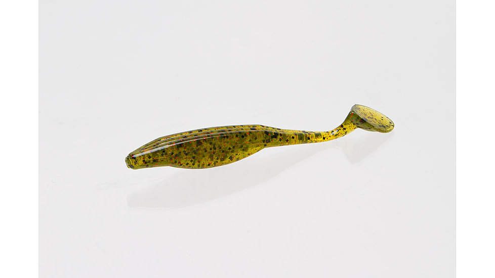 Zoom Swimmin'Super Fluke Jr Swimbaits, 10, 4in, Watermelon Red, 117054