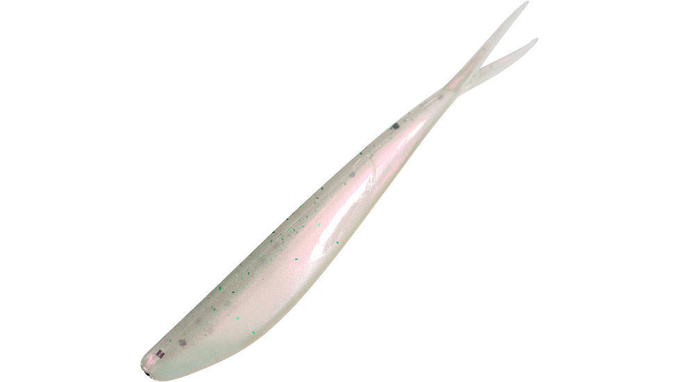 Zoom Tiny Fluke Baitfish Imitator, 20 Pack, 3in, Rainbow Trout, 081074X