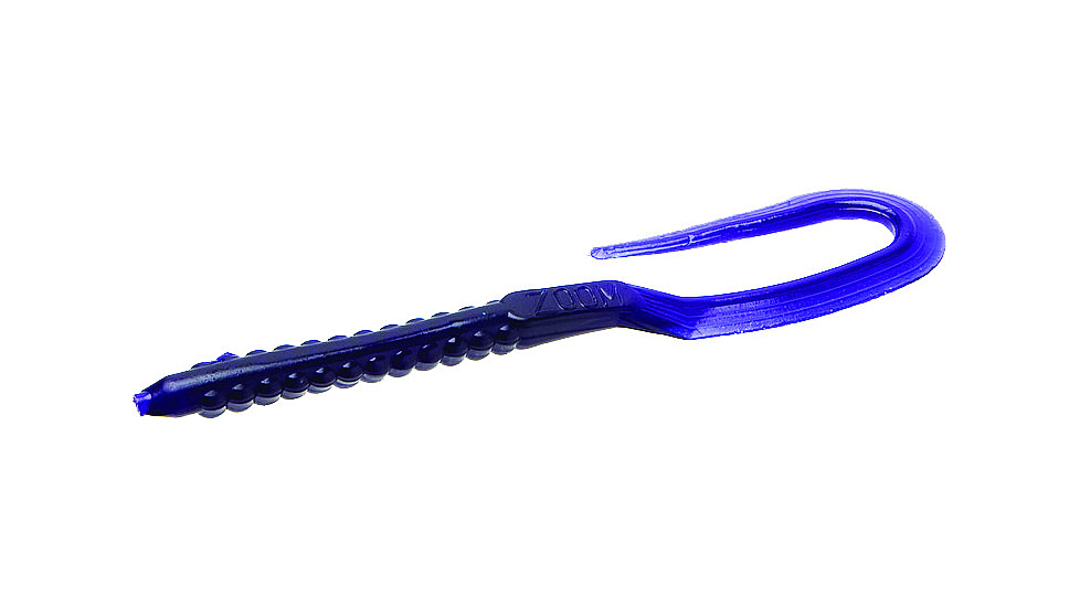 Zoom U-Tale Worm, 20 Pack, 3/4in, Black Crape, 001161-SP