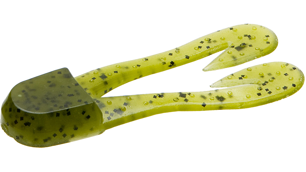 Zoom U-V Chunk Jig Trailer, 5 Pack, 3in, Watermelon Seed, 084019X