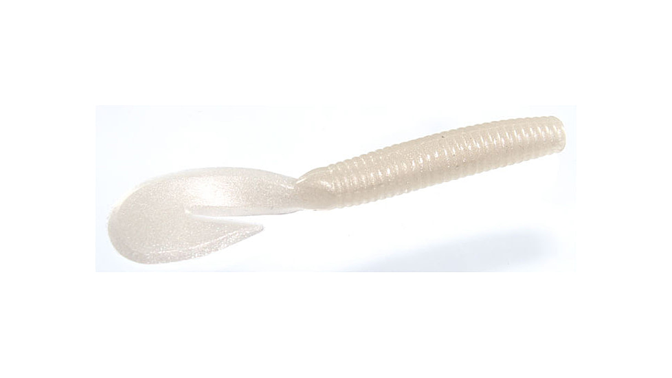 Zoom U-V Grub, 10 Pack, 3.25in, White Pearl, 058045X