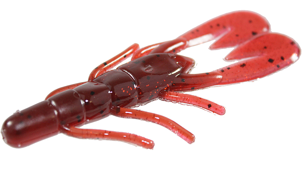 Zoom U-V Speed Craw, 12 Pack, 3.5in, Clark Hill Craw, 080367X