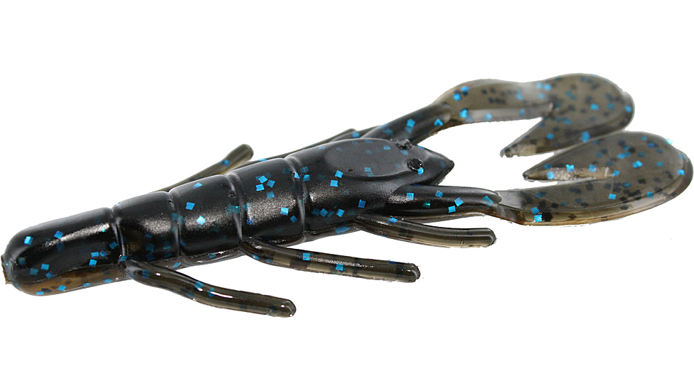 Zoom U-V Speed Craw, 12 Pack, 3.5in, Georgia Craw, 080329X
